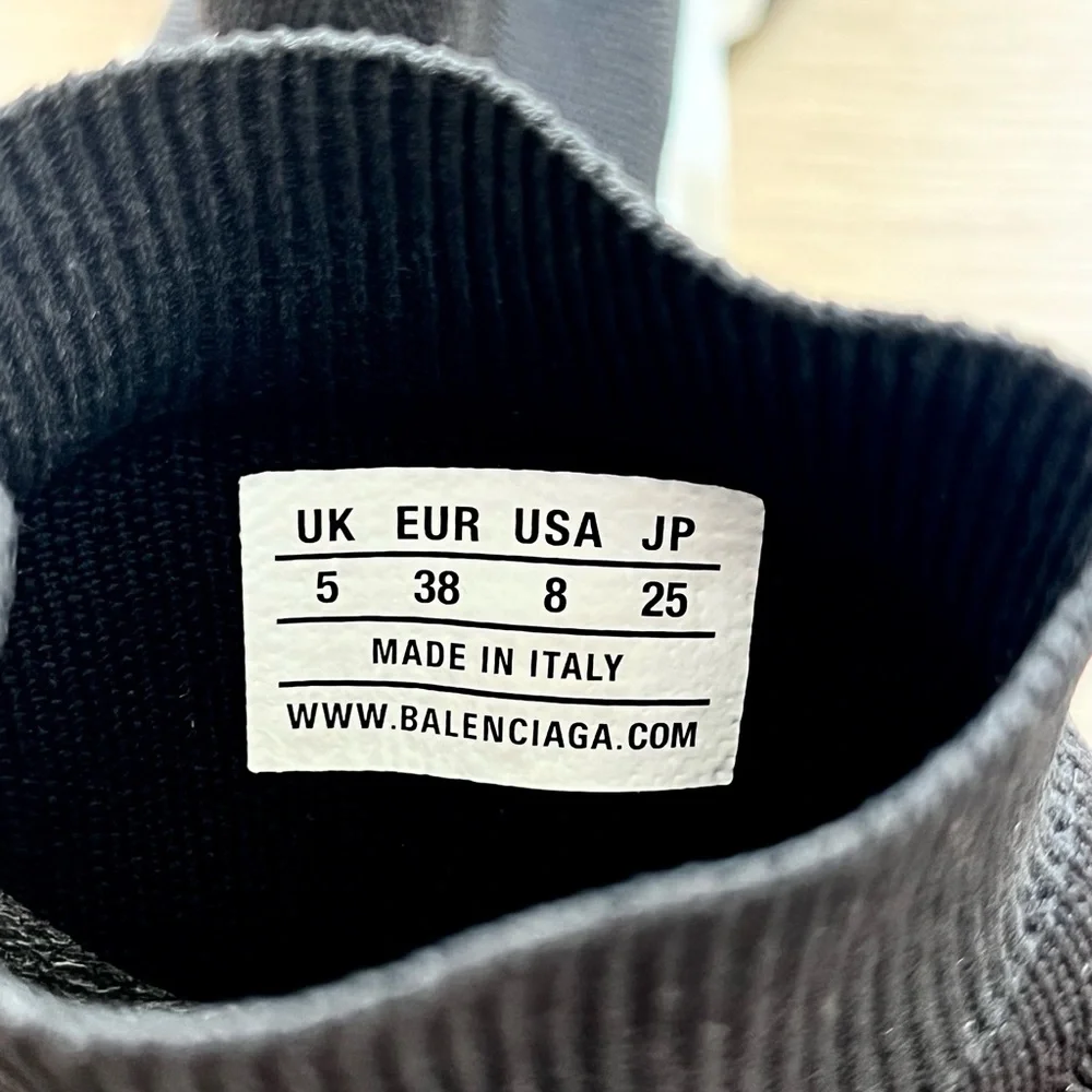 Balenciaga | NWOT Speed 2.0 Knit Sock Trainer Sneakers - Picture 10 of 13